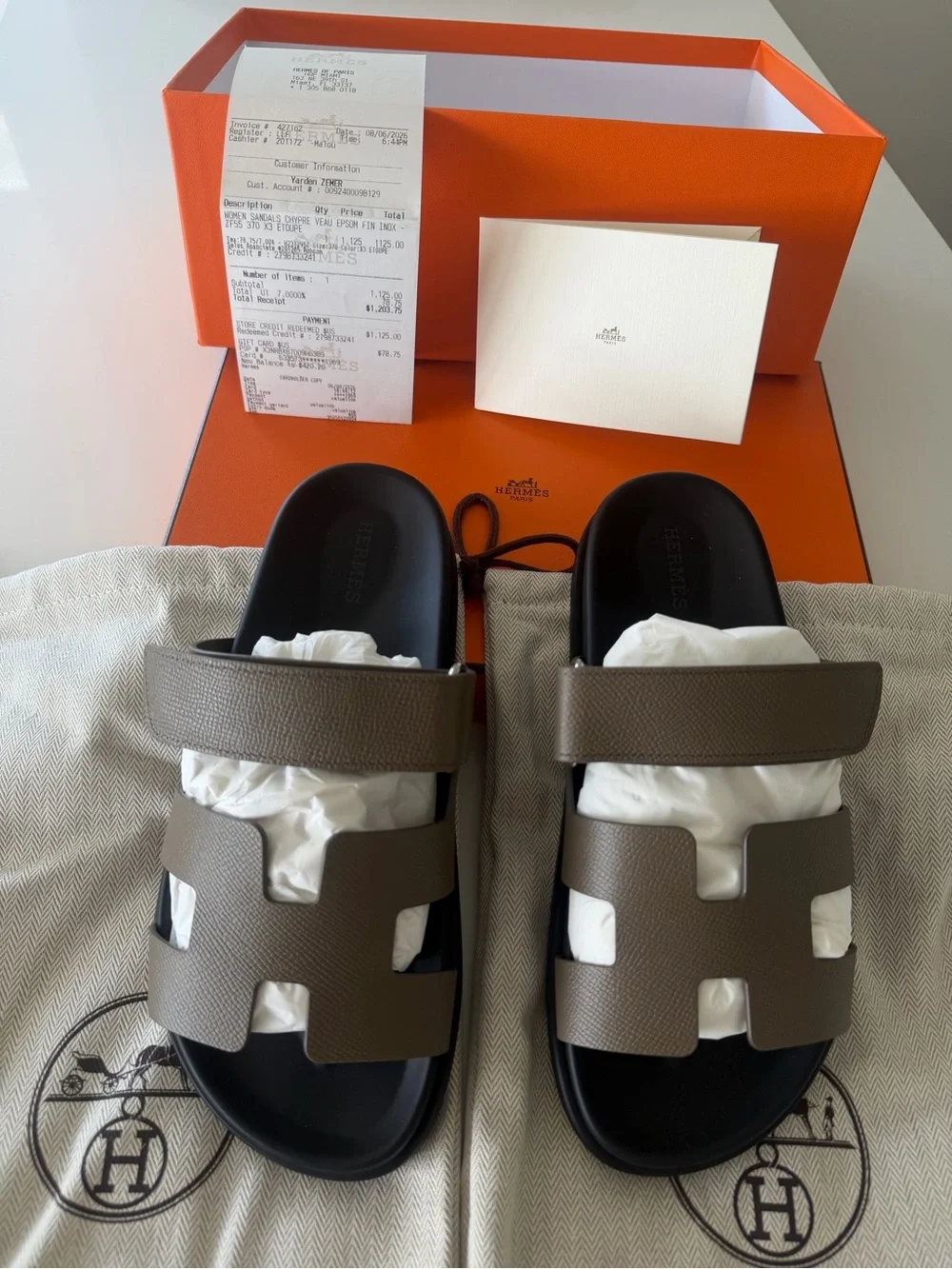 Hermes classic slide